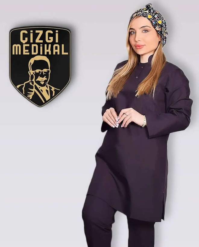 تونیک شلوار سیزگی خنک و راحت