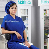 اسکراب شلوار cizgi رنگ کاربنی