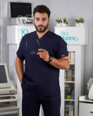 اسکراب سرمه ای سیزگی