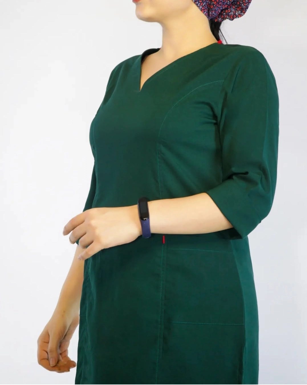 تونیک شلوار یوفلکس سبز جراحی
